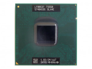 Процесор за лаптоп Intel Core Duo T5550 1.83/2M/667 SLA4E